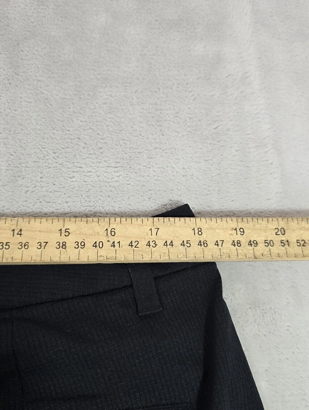Lululemon Mens ABC Classic-Fit 5 Pocket Pants Black Stretch Sz 36x32